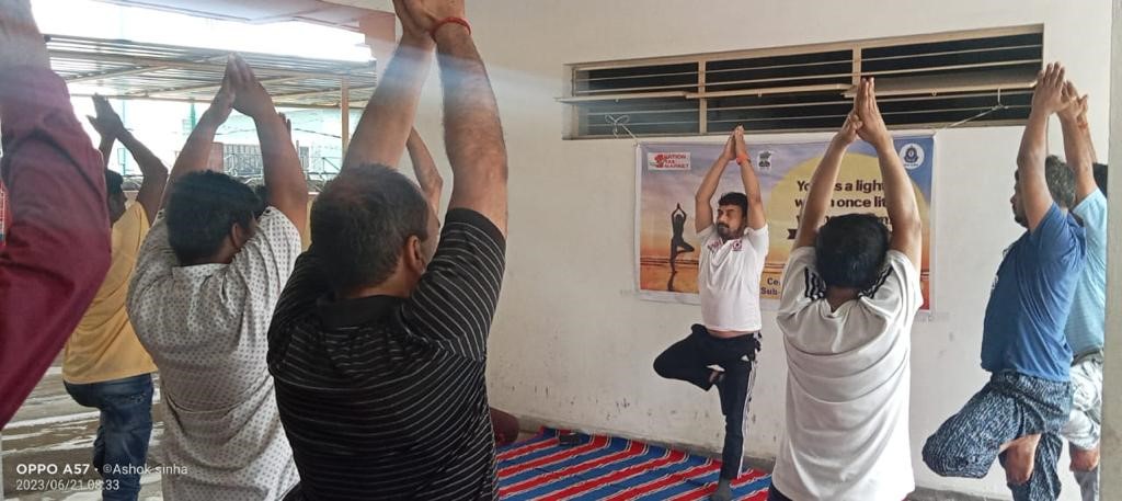 Yoga Day Celebration 2023 at CGST Patna-I