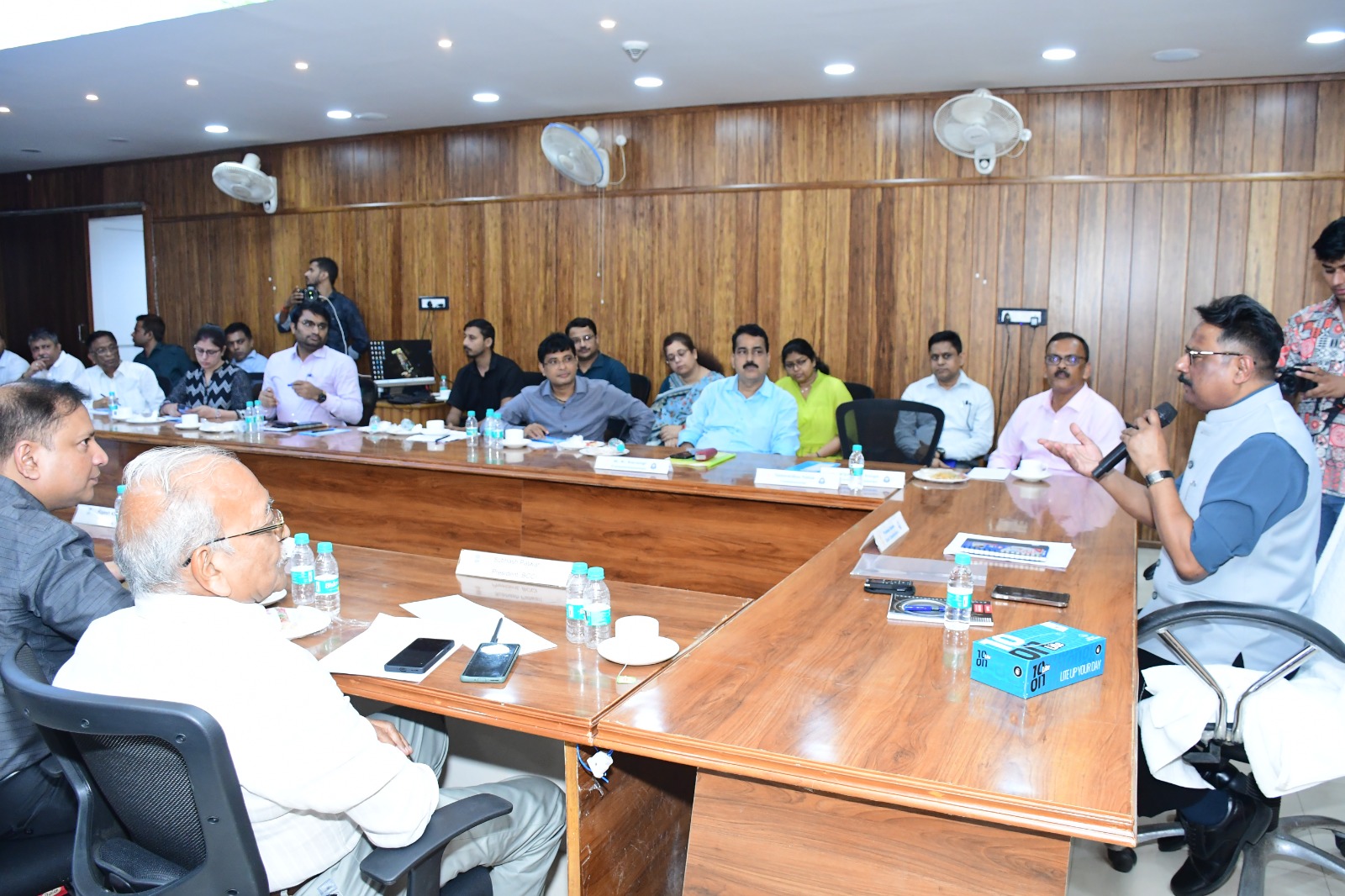 Participants attending GST taxpayer outreach programme seminar at CGST Patna-I